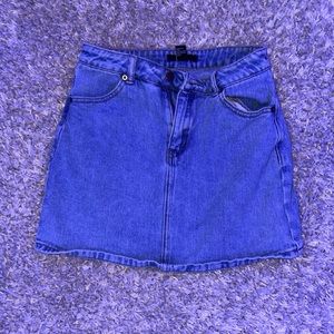 Forever 21 Brand New Jean Mini Skirt